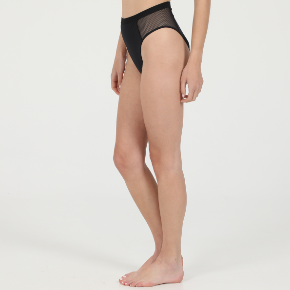 Γυναικείο μαγιό μπικίνι slip STELLA MCCARTNEY S7B2C0760 HIGH WAIST μαύρο Γυναικεία