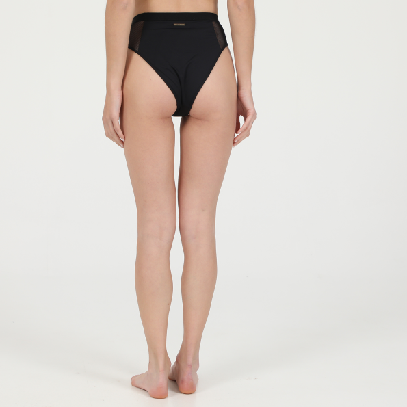 Γυναικείο μαγιό μπικίνι slip STELLA MCCARTNEY S7B2C0760 HIGH WAIST μαύρο Γυναικεία