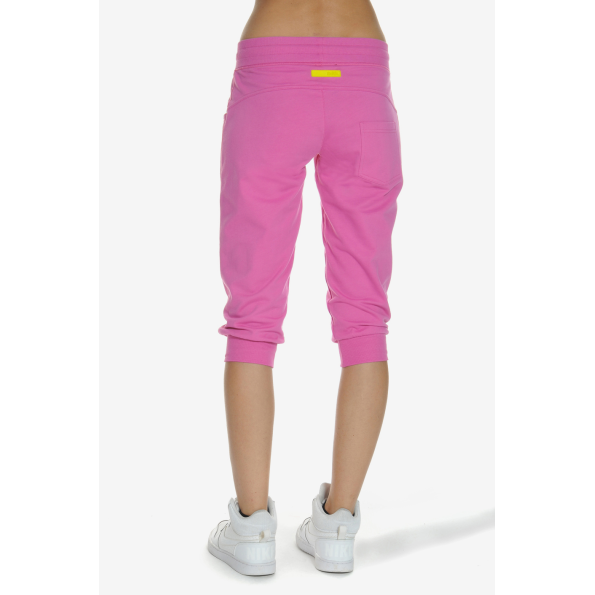 Γυναικείο παντελόνι φόρμας κάπρι BODYTALK 1181-900109 ροζ Γυναικεία