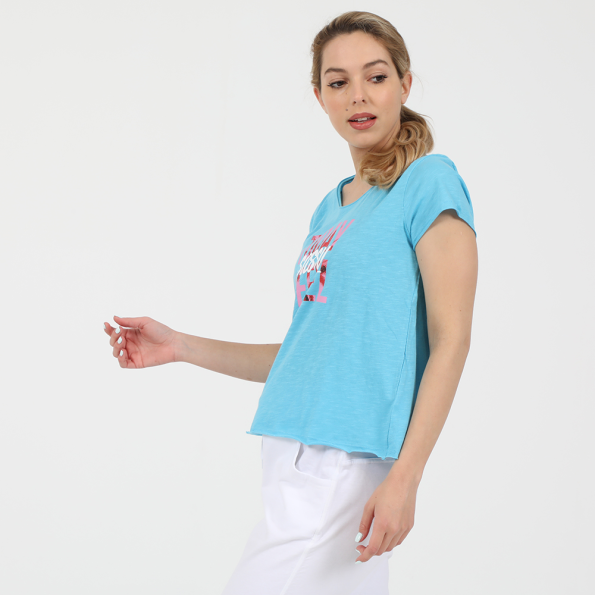 Γυναικείο t-shirt BODYTALK γαλάζιο Γυναικεία