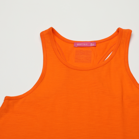 Παιδικό αμάνικο t-shirt BODYTALK 1201-701921 BDTKG πορτοκαλί Παιδικά