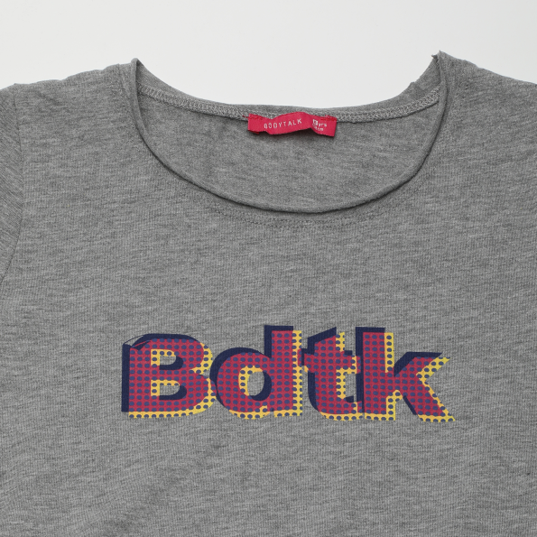 Παιδικό σετ από μπλούζα και σορτς BODYTALK 1201-703199 BDTKG SET μπλε γκρι Παιδικά