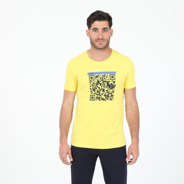 Ανδρικό t-shirt BODYTALK κίτρινο