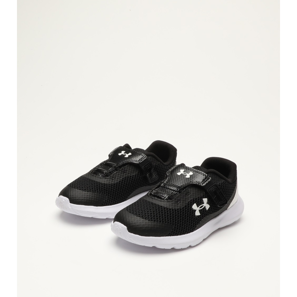 Βρεφικά αθλητικά παπούτσια UNDER ARMOUR 3024991 BINF Surge 3 AC μαύρο λευκό Παιδικά