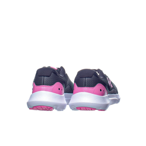 Εφηβικά παπούτσια running UNDER ARMOUR 3025013 GGS Surge 3 μαύρα ροζ Γυναικεία