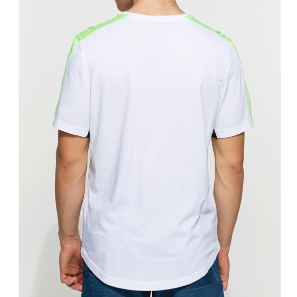 Ανδρικό t-shirt EDWARD JEANS FACED λευκό Ανδρικά
