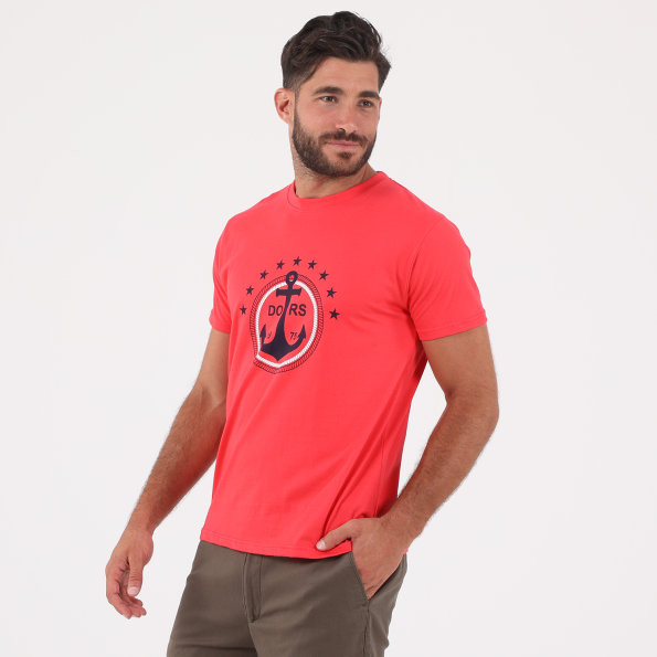 Ανδρικό t-shirt DORS πορτοκαλί Ανδρικά