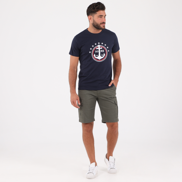 Ανδρικό t-shirt DORS ναυτικό μπλε Ανδρικά