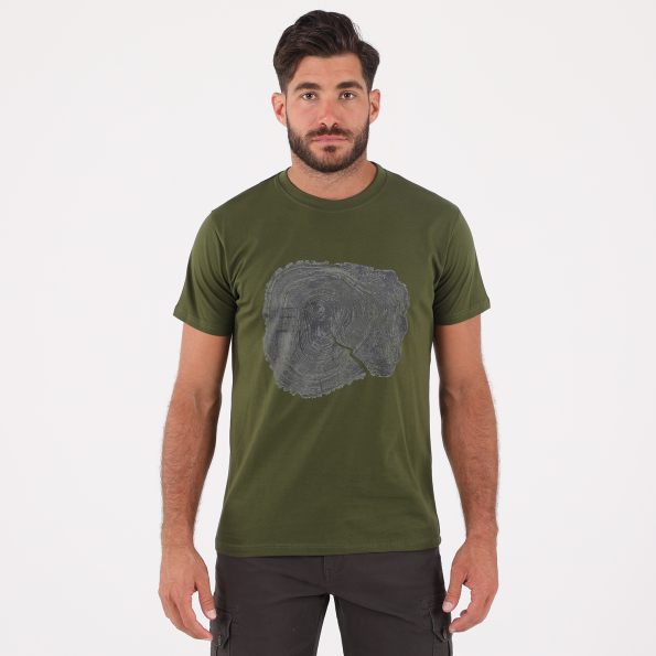 Ανδρικό t-shirt DORS πράσινο