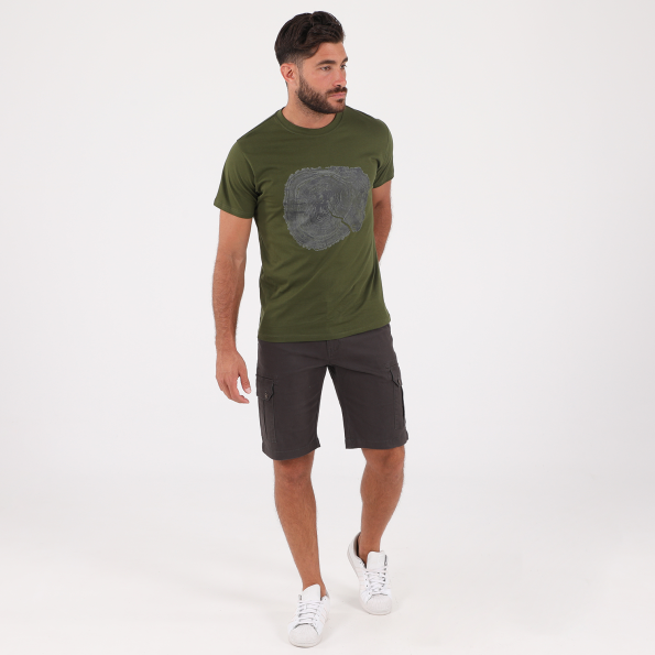 Ανδρικό t-shirt DORS πράσινο Ανδρικά