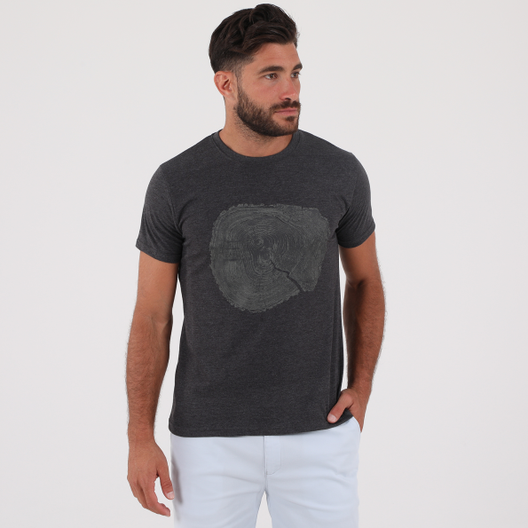 Ανδρικό t-shirt DORS σκούρο γκρι