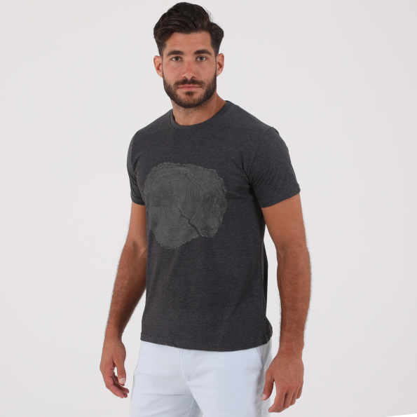Ανδρικό t-shirt DORS σκούρο γκρι Ανδρικά