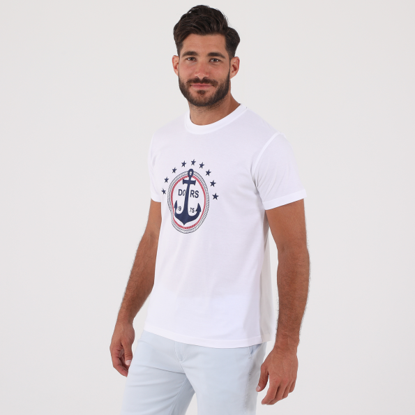 Ανδρικό t-shirt DORS λευκό Ανδρικά