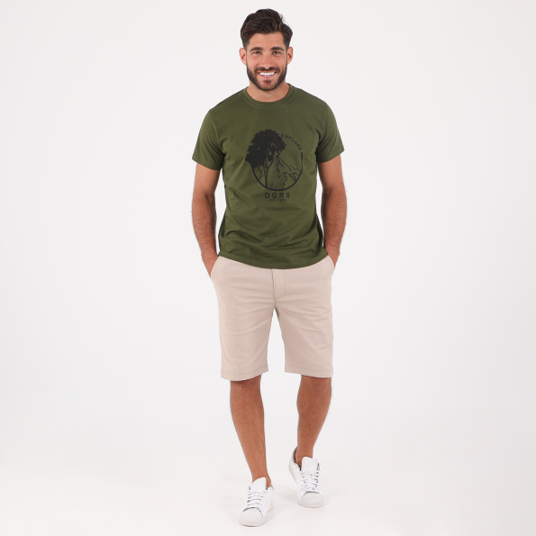 Ανδρικό t-shirt DORS πράσινο Ανδρικά