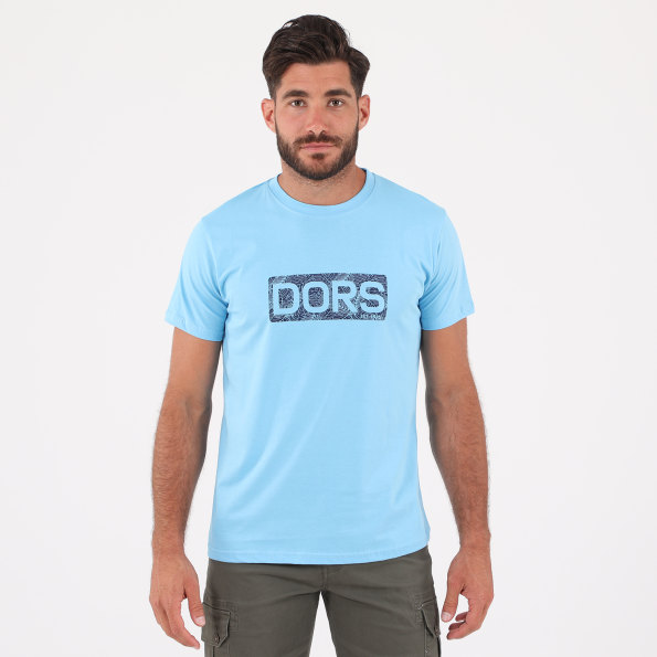 Ανδρικό t-shirt DORS γαλάζιο