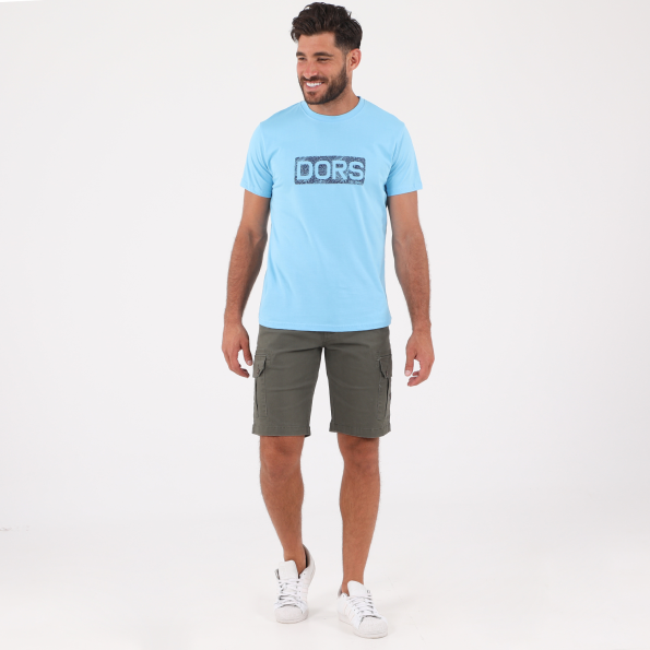 Ανδρικό t-shirt DORS γαλάζιο Ανδρικά
