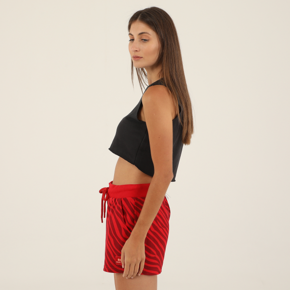 Γυναικεία αμάνικη μπλούζα BODYTALK μαύρη Γυναικεία