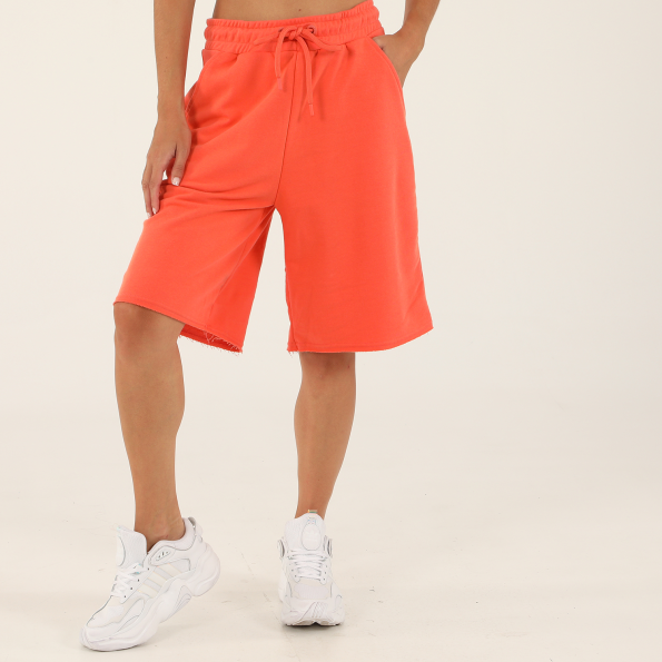 Γυναικεία μακριά βερμούδα BODYTALK 1211-909604 PANTSONW κοραλί