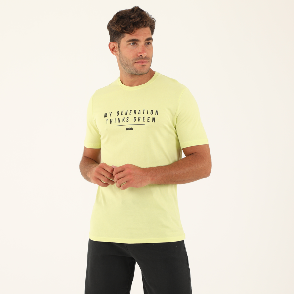 Ανδρικό t-shirt BODYTALK κίτρινο Ανδρικά