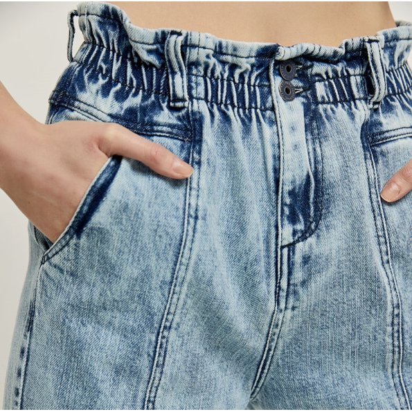 Γυναικείο jean παντελόνι EDWARD JEANS MAUDE μπλε Γυναικεία