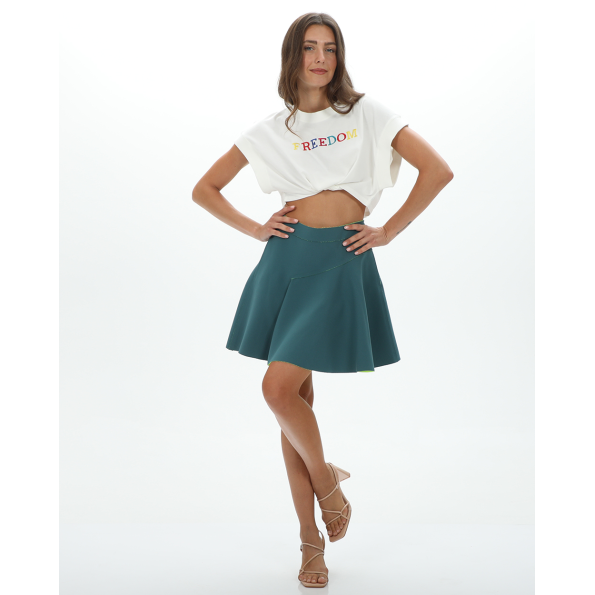 Γυναικείο skort DIESEL A00170-0NAYT S-SPRING πράσινο Γυναικεία