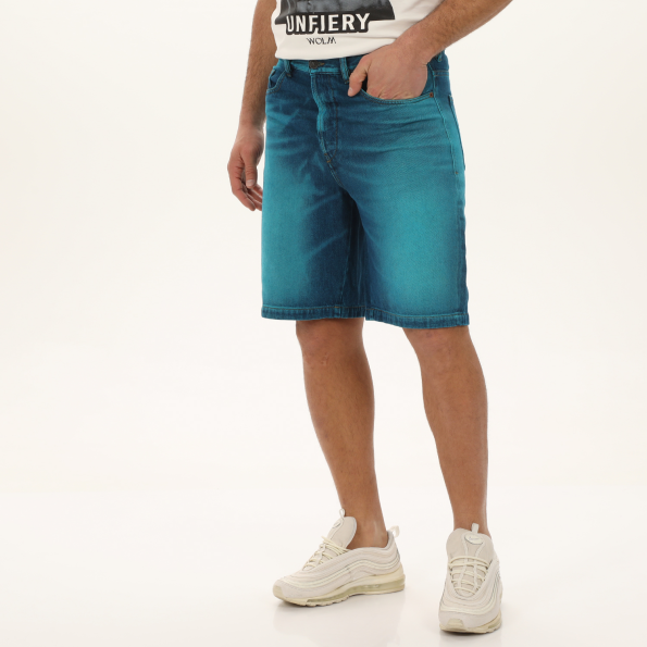 Ανδρική jean βερμούδα DIESEL A02608-009VK τιρκουάζ Ανδρικά