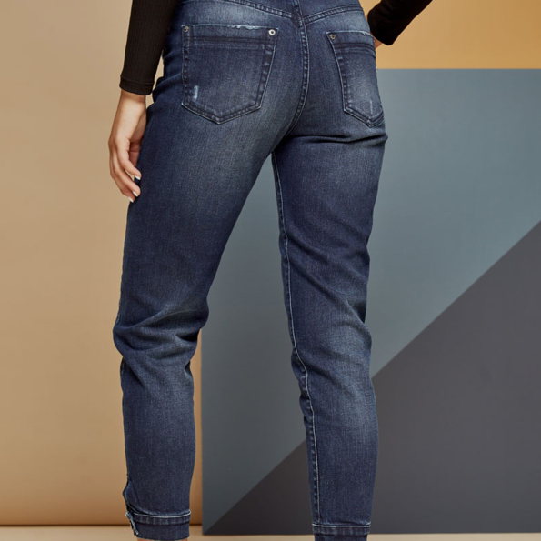 Γυναικείο jean παντελόνι EDWARD JEANS WP-D-JNS-W21-024 IVANA-OB μπλε Γυναικεία