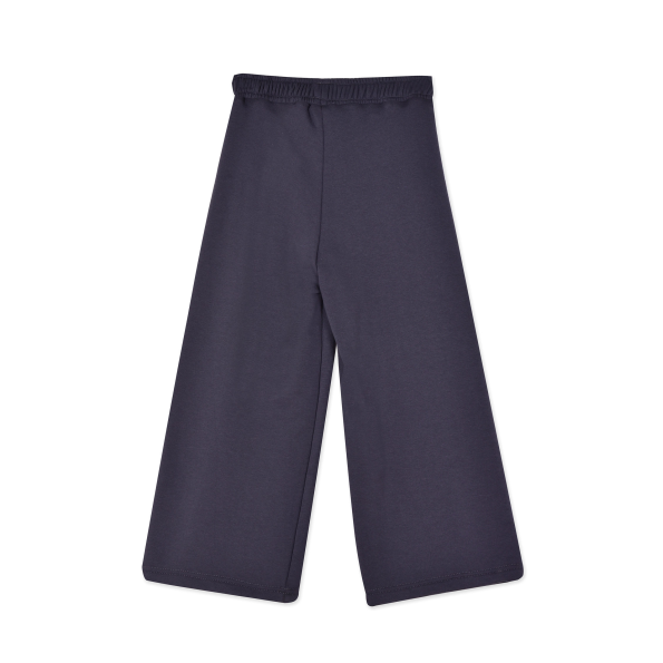 Παιδικό παντελόνι φόρμας BODYTALK 1222-701600 HIGHWAIST WIDE LEG ανθρακί Παιδικά