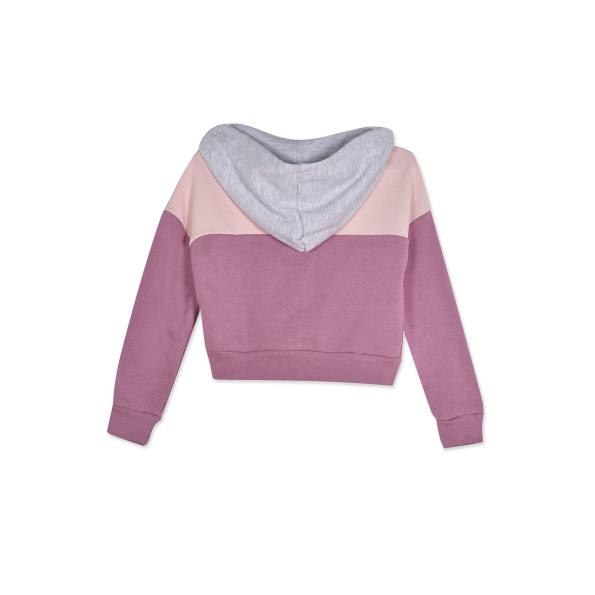 Παιδική φούτερ μπλούζα BODYTALK 1222-705125 FADINGCOLORSG ροζ μοβ Παιδικά