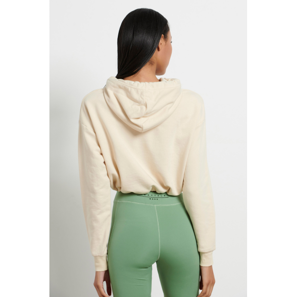 Γυναικεία crop μπλούζα BODYTALK  1222-903025 BDTKW μπεζ Γυναικεία