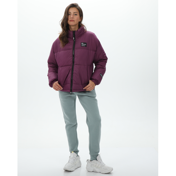 Γυναικείο puffer μπουφάν BODYTALK 222-907829 μοβ Γυναικεία
