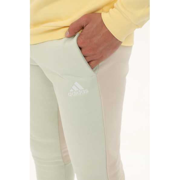 Ανδρικό παντελόνι φόρμας adidas Performance HK2883 πράσινο μπεζ Ανδρικά