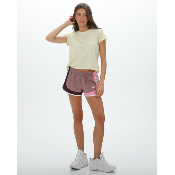 Γυναικείο σορτς adidas Performance HL1452 M20 C/B μοβ Γυναικεία