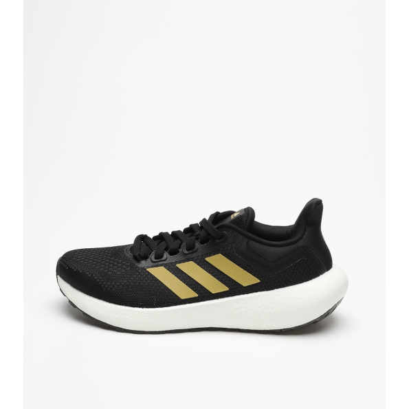 Γυναικεία παπούτσια running ADIDAS GW0907 PUREBOOST JET W μαύρα χρυσά