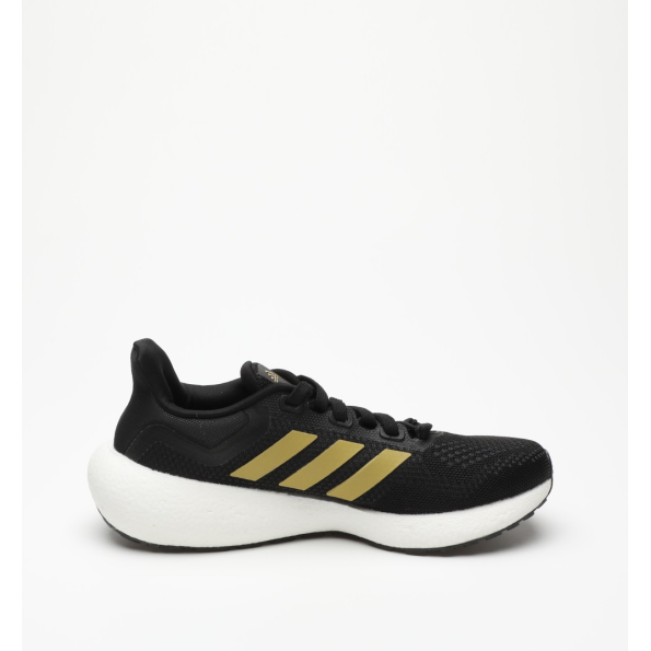 Γυναικεία παπούτσια running ADIDAS GW0907 PUREBOOST JET W μαύρα χρυσά Γυναικεία