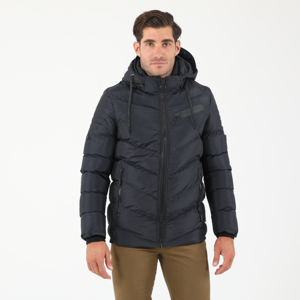 Ανδρικό puffer μπουφάν DORS μπλε
