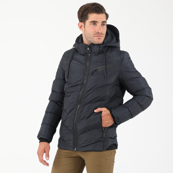 Ανδρικό puffer μπουφάν DORS μπλε Ανδρικά