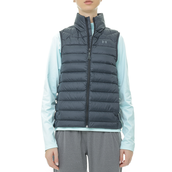 Γυναικείο αμάνικο μπουφάν UNDER ARMOUR 1372647 Armour Down 2.0 Vest μαύρο