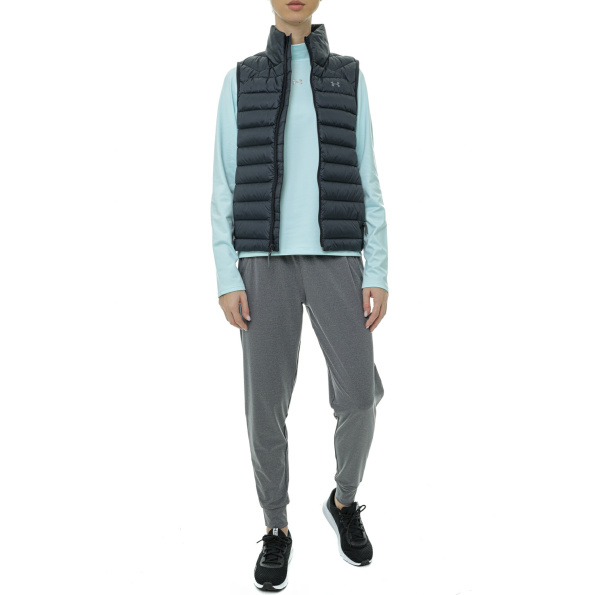 Γυναικείο αμάνικο μπουφάν UNDER ARMOUR 1372647 Armour Down 2.0 Vest μαύρο Γυναικεία