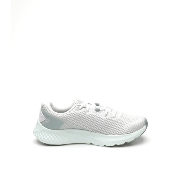 Γυναικεία παπούτσια running UNDER ARMOUR 3025526 UA W Charged Rogue 3 MTLC λευκό ασημί Γυναικεία