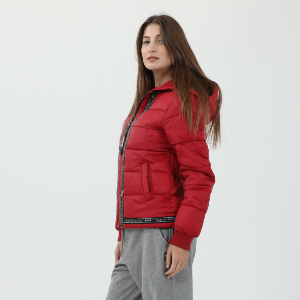 Γυναικείο padded μπουφάν BODYTALK μπορντό Γυναικεία