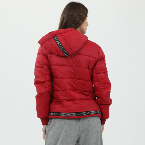 Γυναικείο padded μπουφάν BODYTALK μπορντό Γυναικεία