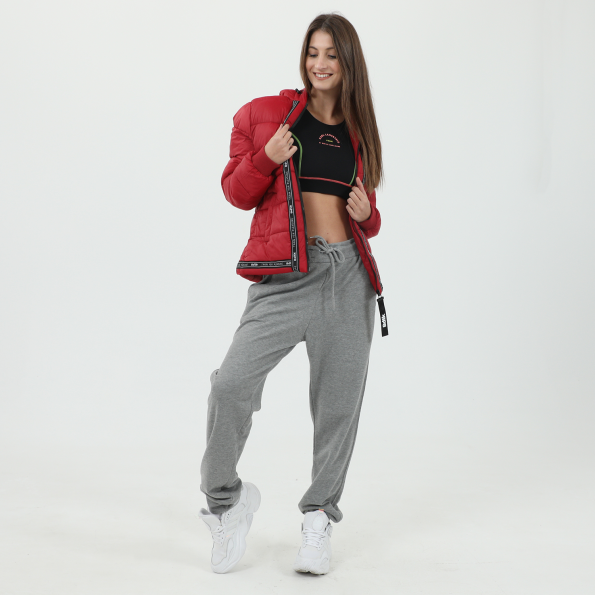 Γυναικείο padded μπουφάν BODYTALK μπορντό Γυναικεία