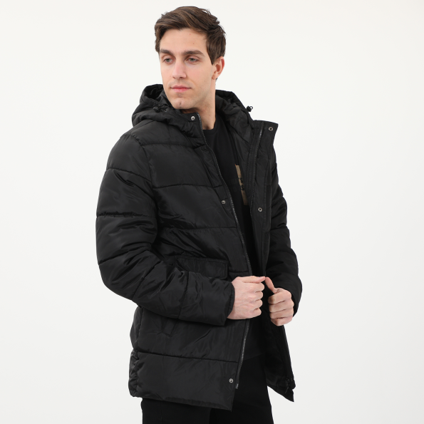 Ανδρικό μπουφάν BODYTALK 1222D-957829 μαύρο Ανδρικά