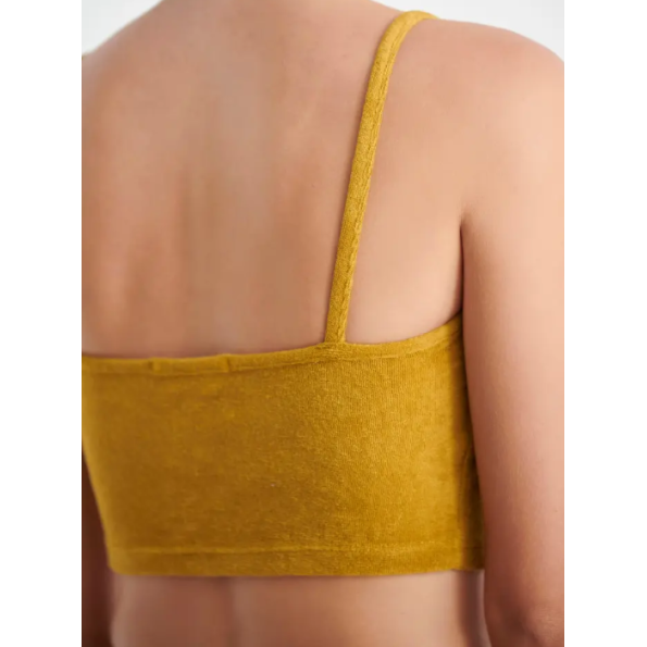 Γυναικείο crop top SUGARFREE 22818174 κίτρινο