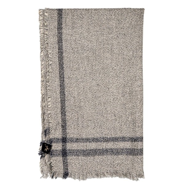 Unisex πλεκτό κασκόλ 19V69 ITALIA 62107 γκρι