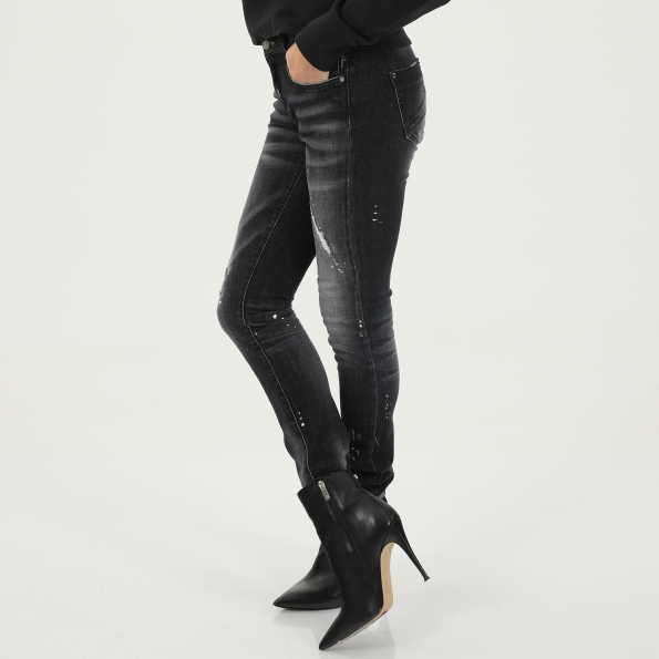 Γυναικείο jean παντελόνι EDWARD JEANS γκρι Γυναικεία