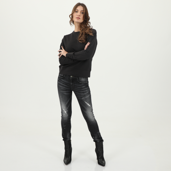 Γυναικείο jean παντελόνι EDWARD JEANS γκρι Γυναικεία