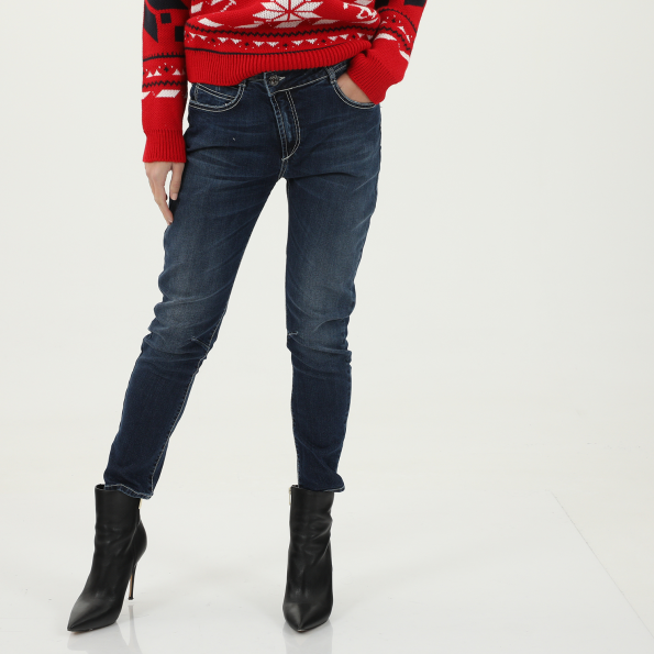 Γυναικείο jean παντελόνι EDWARD JEANS μπλε 