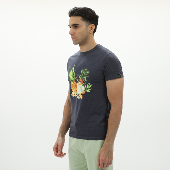 Ανδρικό t-shirt GREENWOOD 21D9082221 μπλε Ανδρικά